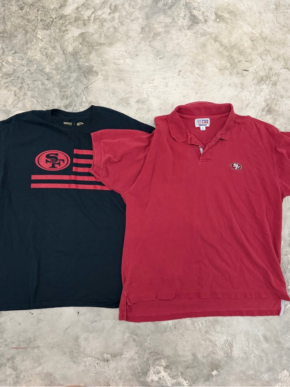 Vintage NFL Pro Line Starter San Francisco 49ers Polo Shirt Red Men XL / Levi’s